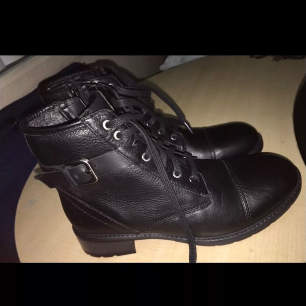 Black Combat Boots